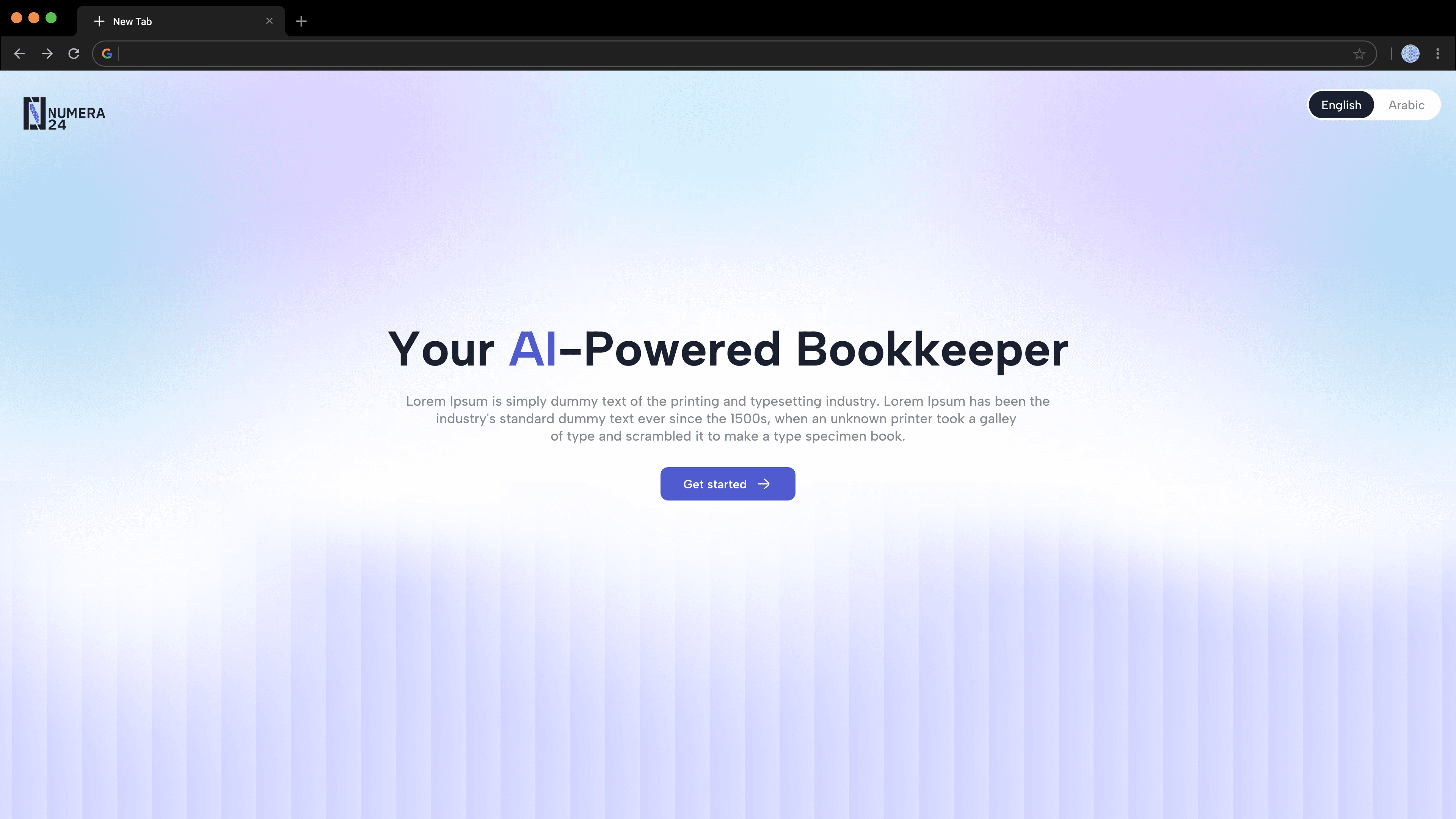 Numera Dashboard Preview